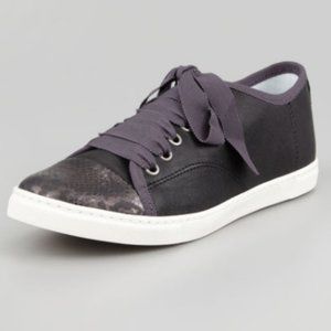 Lanvin Black and Gray Women's Sneakers